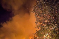 Požiar opustenej budovy na Majerskej ulici vo Vrakuni.