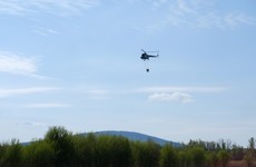 zásah, komáre, Devínska Nová Ves, vrtuľník