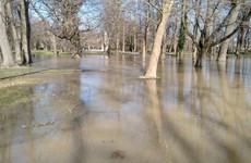 Sad Janka Kráľa, potopa, potrubie