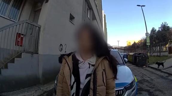 "Uniesli moju mamu," povedala policajtom žena,  ktorá v Petržalke poškodila 7 áut
