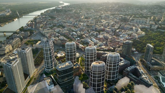 Piata veža bude najväčšia: Výstavba Sky Park Tower pokračuje, veža má byť hotová v roku 2027