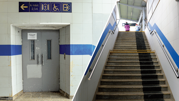 Absurdita Bratislavy: Vozičkári, smola, k vlaku môžu len mobilní, presuňte sa na inú stanicu