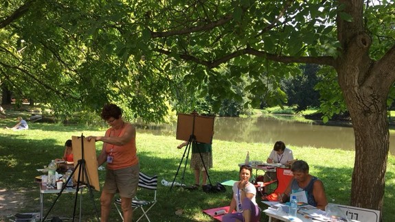FOTO: V Bratislave a okolí vzniknú diela výtvarného plenéra s medzinárodnou účasťou