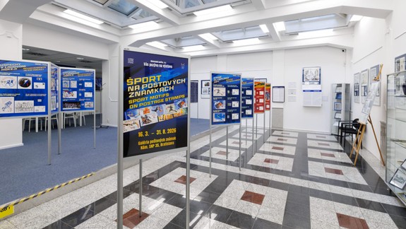 Slovenská pošta otvorila výstavu známok plných rekordov a víťazstiev