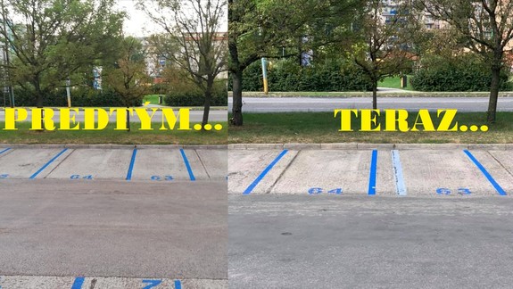 Nepodarený parkovací box č. 63 na Mlynarovičovej nechal starosta Hrčka okamžite opraviť - kde nastala chyba?