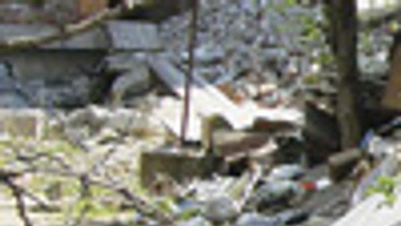 Odpad sa kopí v centre priamo pri tuneli