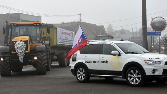 Farmári sa dohodli s Vallom, ako bude prebiehať ich protest v uliciach