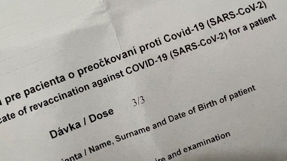 NCZI eviduje do utorka viac ako 1,4 milióna aplikovaných tretích dávok vakcín