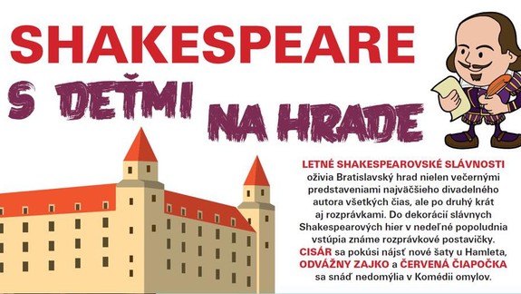 Bratislavský hrad bude počas júlových nedieľ patriť deťom a rozprávkam