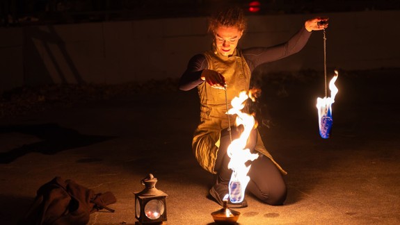 V Tržnici na Trnavskom mýte sa koná festival  Noc cirkusu