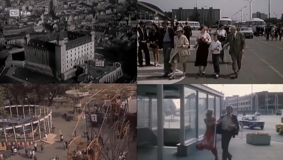 VIDEO: Dávne časy Bratislavy boli zachytené vo filmoch, ktoré sa v nej nakrúcali - koľko ste ich videli?