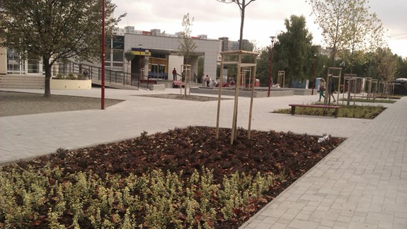 Vynovené Vlastenecké námestie slúži pre oddych