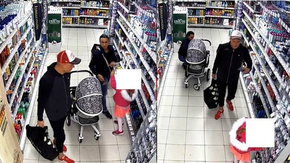 FOTO: Mladá dvojica si v detskom kočíku a taške odniesla z obchodu tovar za vyše 440 eur!