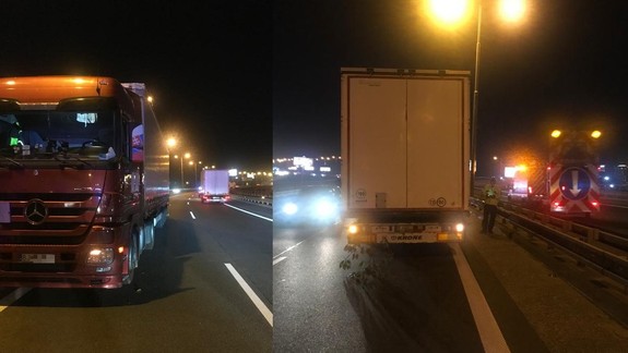 VIDEO Kamión v protismere: Policajti zverejnili ďalšie zábery