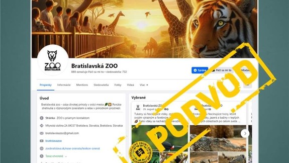 Hyenizmus: Za bratislavskú zoo sa na sociálnej sieti vydávajú podvodníci