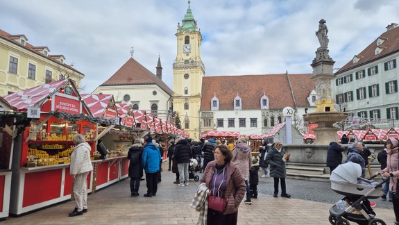 Na Hlavnom námestí vo štvrtok začnú vianočné trhy, budú najdlhšie trvajúce na Slovensku