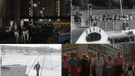VIDEO: Niekdajšie podoby Bratislavy zostali zachované aj vďaka klipom k dávno zabudnutým piesňam...