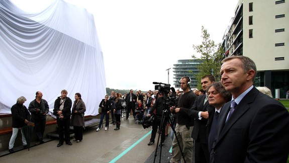 Mýtická loď pri River Parku už je odhalená