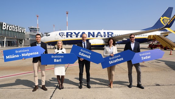 Z bratislavského letiska bude premávať päť nových liniek do nových destinácií