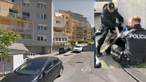 Policajti zasahujú v Starom Meste, kde bola ráno dobodaná žena!