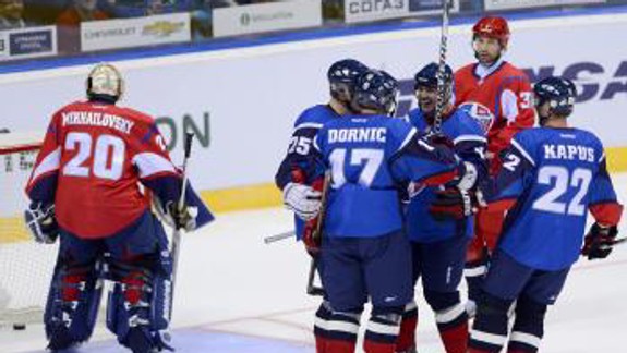 V piatok v Zápase legiend triumf ruského výberu