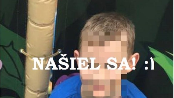 Prípad nezvestného chlapca z Petržalky je vyriešený