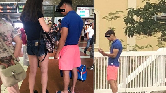 FOTO: Mladík si na Hlavnej stanici pýta od ľudí peniaze – dajte si naňho radšej pozor!