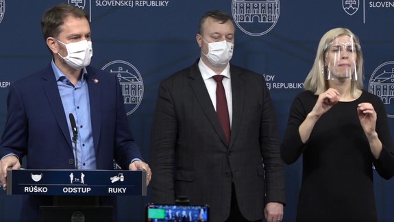 Vláda si stanovila sedem cieľov v boji s pandémiou a bude aj celoplošné testovanie!