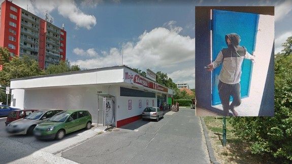 Polícia po týždni zadržala páchateľa lúpeže v potravinách na Lackovej – ide o 16-ročného mladíka!