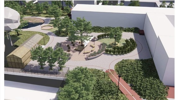 VIZUALIZÁCIE: V areáli ZŠ Plickova v Rači pribudnú ihriská a oddychové zóny