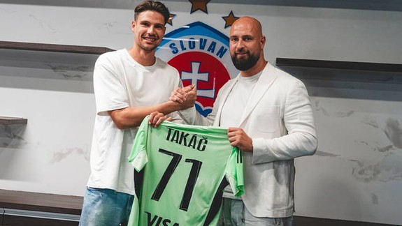 Futbal: Takáč predĺžil zmluvu so Slovanom do roku 2030