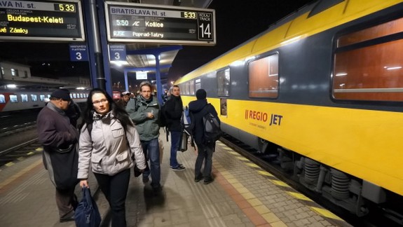 Mestskí poslanci odsúhlasili zapojenie RegioJetu do Integrovaného dopravného systému v Bratislavskom kraji