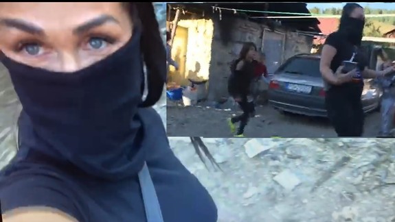 VIDEO: Na reportérku Kristínu Kovešovú zaútočili kameňmi pri nakrúcaní reportáže o zabíjačkách psov