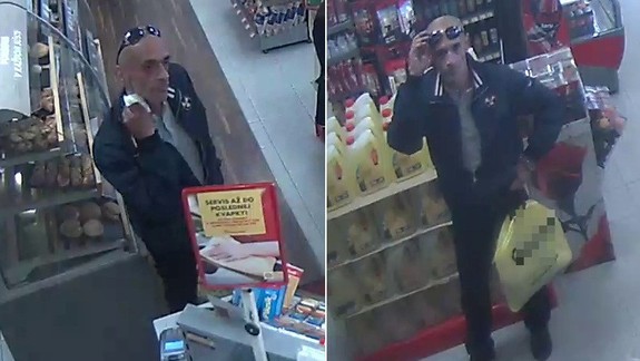 FOTO: Polícia hľadá muža, ktorý je podozrivý z neoprávneného použitia platobnej karty