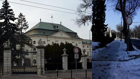 Občan upozornil na zľadovatený chodník pri Úrade vlády a neuveríte, čo sa potom dialo...