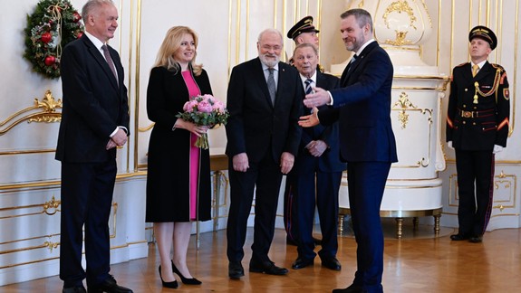 Peter Pellegrini absolvoval prvý tradičný obed s bývalými hlavami štátu