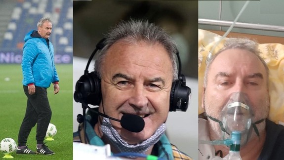 Futbalový tréner a komentátor Vlado Goffa zápasí v nemocnici s Covidom - snaží sa ho poraziť aj humorom!