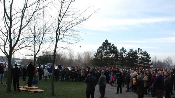 VIDEO: Proti výstavbe nájomných bytov v Dúbravke vystúpil aj Markovič