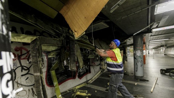FOTO: Začala sa rekonštrukcia podchodu na Trnavskom mýte