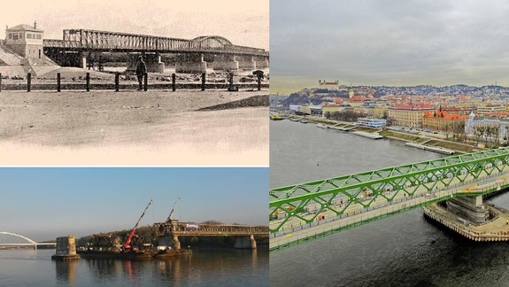 FOTO: Most postavený za monarchie, sa nielenže volá Starý, ale aj si toho naozaj veľa pamätá...