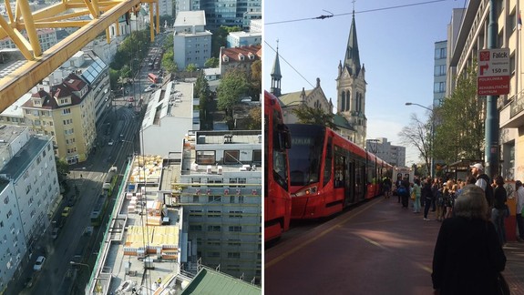 Električky pri Blumentáli dnes ráno stáli – v tej prvej došlo k zraneniu dvoch cestujúcich!