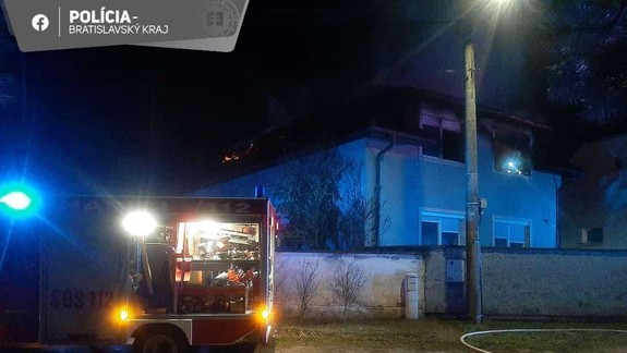 Tragédia: Pri požiari rodinného domu prišli o život dvaja ľudia