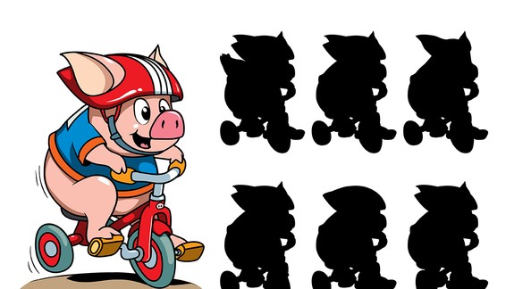 Nájdi správny tieň (4. časť)