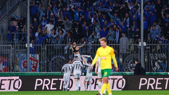 Dôležitè víťazstvo: Slovan vyhral v šlágri 6. kola nadstavby v Žiline 1:0