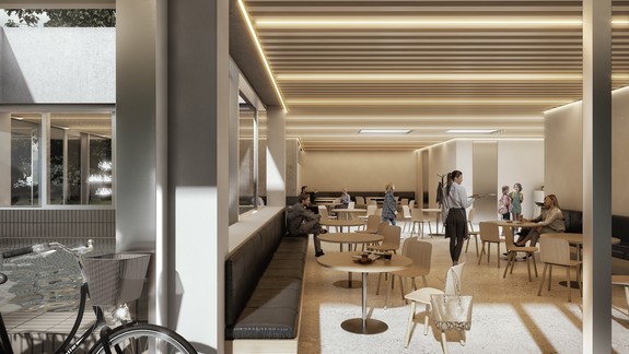 VIZUALIZÁCIE: Bývalý erotický salón sa premení na gastroprevádzku s parkom, práce začnú v lete