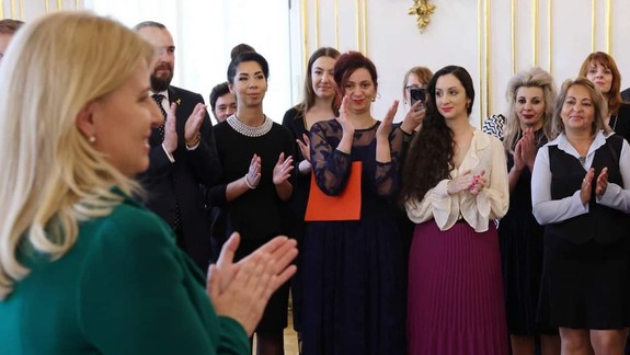 Nevzdávajte to, aj keď cítite, že idete proti názoru okolia: Prezidentka prijala laureátov ocenenia Roma Spirit