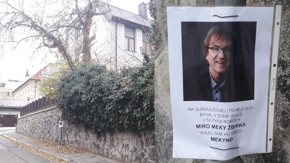 Volali sme ho Mekyno, spomínajú kamaráti z Gunduličovej ulice, kde Miroslav Žbirka vyrastal