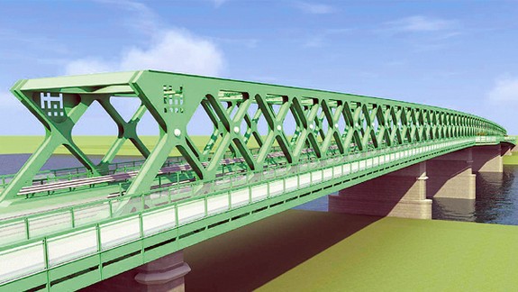 Pôvodnú nitovanú oceľovú konštrukciu mosta nahradí nová zváraná