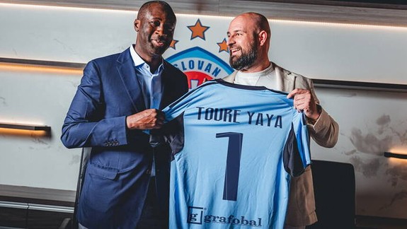 Futbalisti Slovana majú nového trénera, povedie ich rodák z Pobrežia Slonoviny Yaya Toure