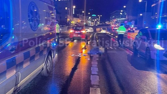 Bratislavskí dopravní policajti si uctili dnešný svetový deň pamiatky na obete dopravných nehôd